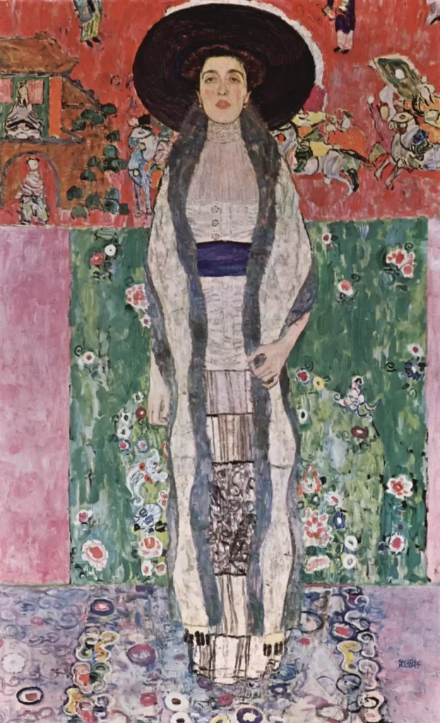Portrait of Adele Bloch-Bauer II by Gustav Klimt