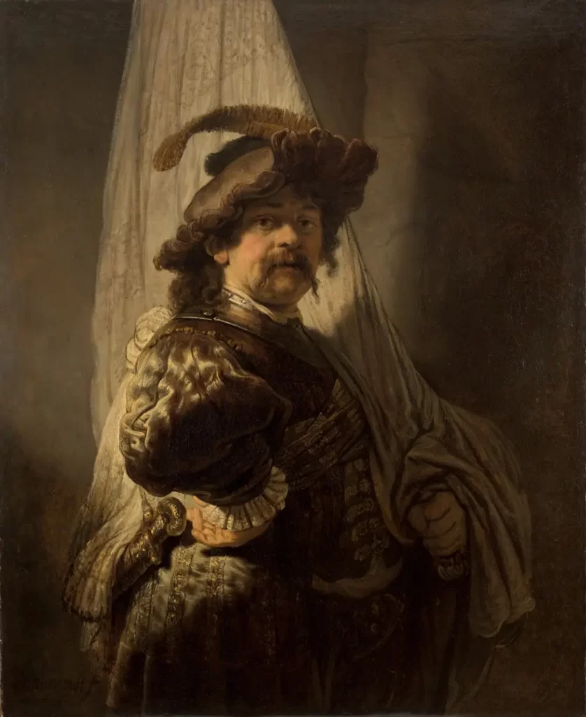 The Standard Bearer by Rembrandt